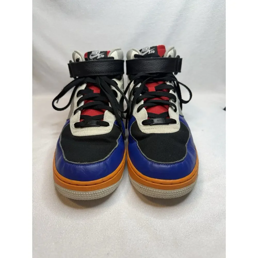 Nike Air Force 1 Mid By You Custom Strap High Top Men’s Size 11.5 DV3908-900